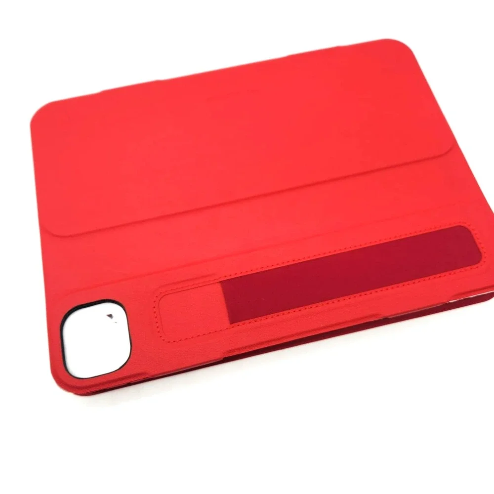 Rotating ESR Case for iPad Pro 11 M5 M4 2025 2024 Red Magnetic Stand